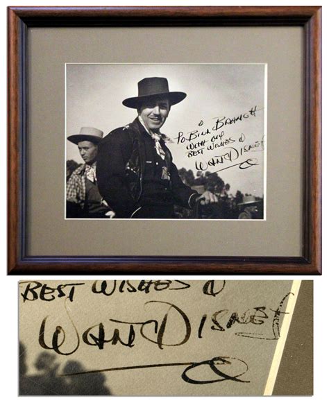 FREE APPRAISAL for Your Walt Disney Autograph; We Sold at $17,500