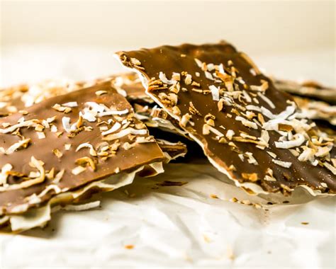 Chocolate Covered Matzo with Coconut | Babaganosh