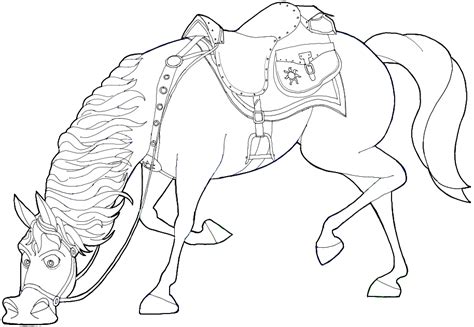 How to Draw Maximus the Horse From Tangled in Easy Steps - How to Draw Step by Step Drawing ...