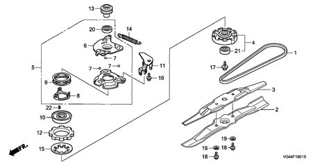 Parts for Lawn Mowers HRR HRR216 HRR216K3 VXA MZCG-7200001-7699999 ROTARY BLADE (2) | Plano ...