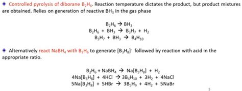 Boron hydrides Flashcards | Quizlet