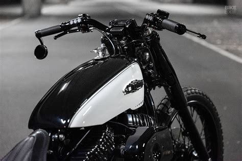 Modernized: OWM's custom Harley Softail Standard | Bike EXIF