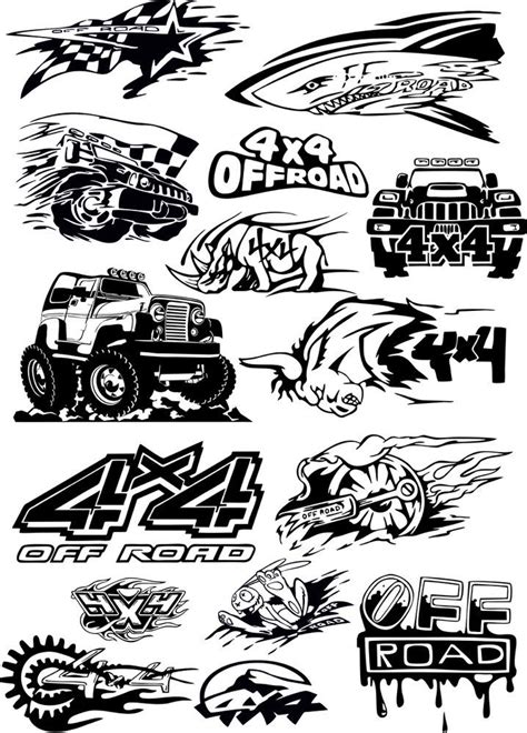 Off-road vehicle Vector Art | CDR File