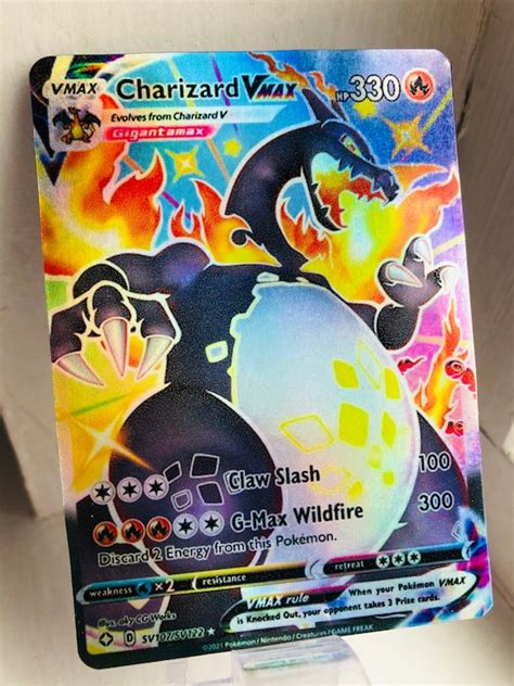 Shiny Charizard VMAX SV107/SV122 Shining Fates Shiny Vault | Etsy