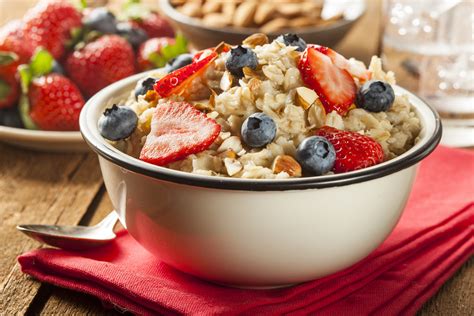 Oatmeal with Nuts and Berries - Joy Bauer