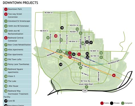 Ms Campus Map Redmond