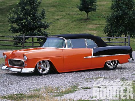 Custom Built 1955 Chevy Convertible - Custom Rodder Magazine