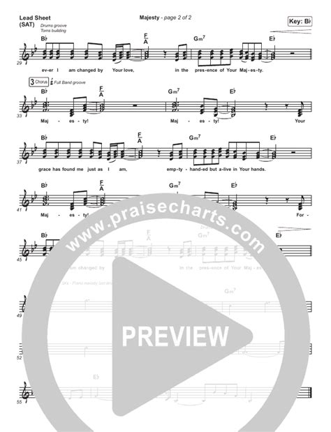 Majesty Sheet Music PDF (Michael W. Smith) - PraiseCharts