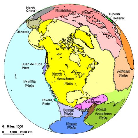 Tectonic Plates In The Us Plate Boundaries Plate Tectonics Map | Images ...