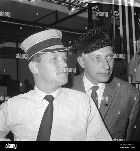 Men's fashion fair 1965 in the RAI, the Sailors cap at exhibitor Dies Date: September 6, 1965 ...