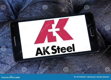 AK Steel Holding logo editorial stock image. Image of manufacturing ...