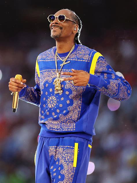 Snoop Dogg Super Bowl Halftime Tracksuit | Snoop Dogg Blue Suit