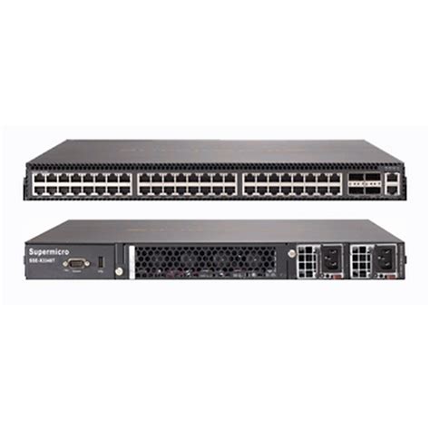 SuperMicro 10G Ethernet Switch SSE-X3348TR - Tek Reja