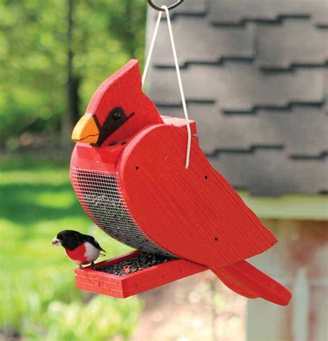 Cardinal Bird Feeder Plans