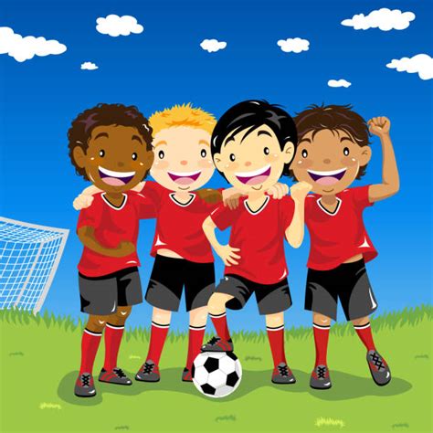 Royalty Free Soccer Team Clip Art, Vector Images & Illustrations - iStock