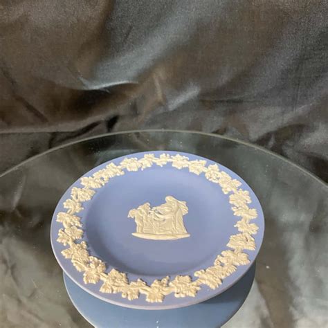 Wedgwood Blue Jasperware Dish