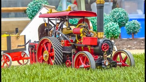 FANTASTIC RC STEAM TRACTOR! Real working! - YouTube