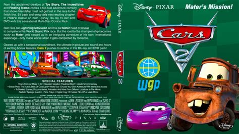 Cars 2 - Movie Blu-Ray Custom Covers - Cars2BRCLTv1 :: DVD Covers