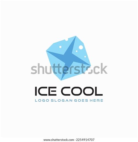 Ice Cube Logo Vector Image Stock Vector (Royalty Free) 2254914707 ...