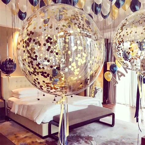 2 Ballons confettis XL - ballons anniversaire - Moi et ma deco