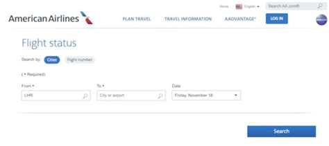 How To Check American Airlines Flight Status