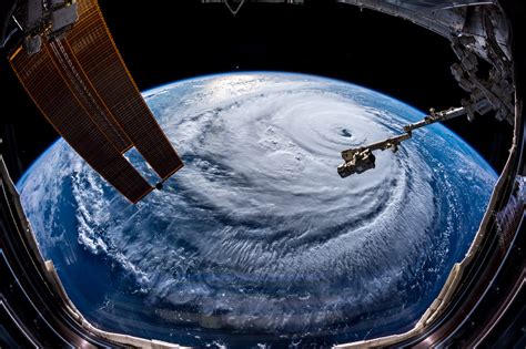 The View From Above: Hurricane Florence As Seen From Space | Fortune