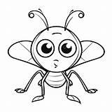 Cartoon Insect Coloring Pages sketch template