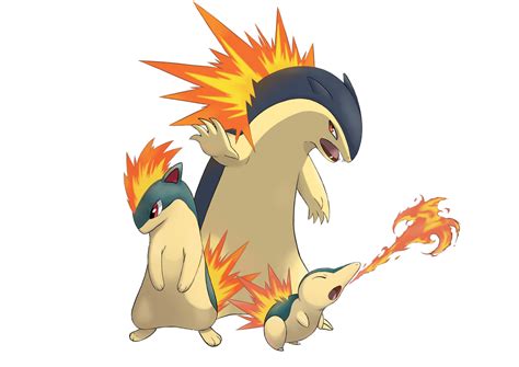 Cyndaquil Evolution Line by ProtosJade on DeviantArt