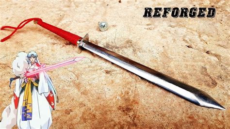 4K DIY VIDEO Blacksmith Working - Inuyasha - Making Sesshomaru Mini TENSEIGA SWORD | n39 vlog ...