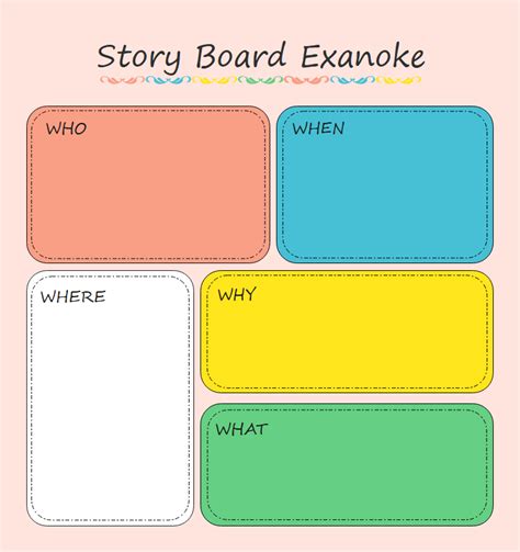 Google Slides Storyboard Template