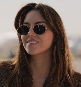 Ray-Ban RB3847N Oval Double Bridge - Aubrey Plaza - Operation Fortune | Sunglasses ID ...