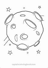 Coloring Meteor Pages Solar System Kids Pdf Neptune Printable Colouring  sketch template