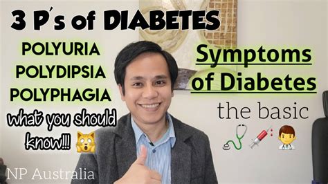 DIABETES: Polyuria, Polydipsia, Polyphagia | 3 P's of Diabetes | Health ...