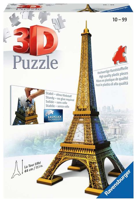 Eiffel Tower | 3D Puzzle Buildings | 3D Puzzles | Products | Eiffel Tower