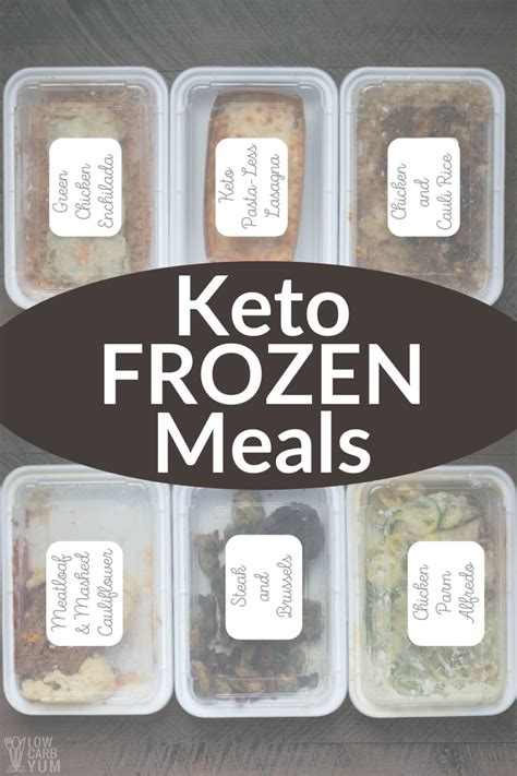 Keto Frozen Meals (Perfect For Meal Prep!) - Low Carb Yum