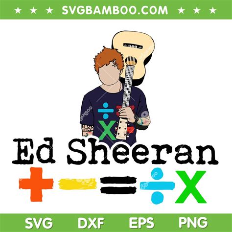 Ed Sheeran Tour 2023 SVG