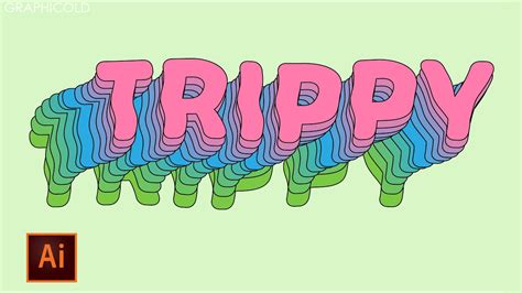 Exploring The Psychedelic World Of Trippy Fonts - GRAPHICOLD