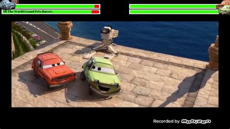 Cars 2 Racers Crash Scene With Healthbars - YouTube