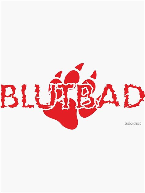 "Grimm Blutbad" Sticker for Sale by beloknet | Redbubble