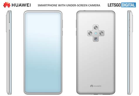 Huawei patents a D-pad-shaped rear camera in a new phone design - NotebookCheck.net News