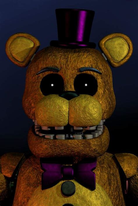 Unwithered golden freddy model | Five Nights At Freddy's Amino