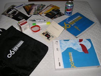 Programme Book Goodie Bag ~ TIFF Talk
