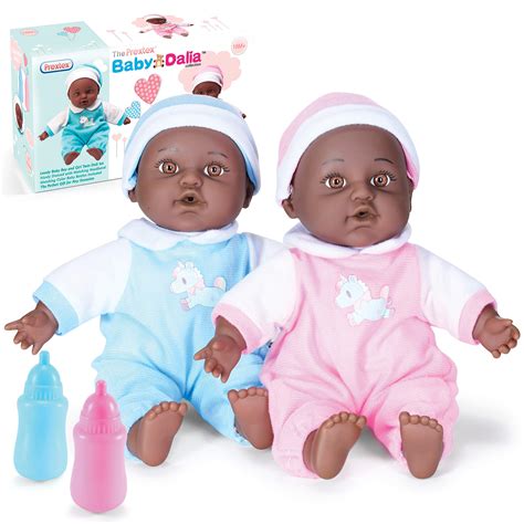 African American Newborn Babies Twins