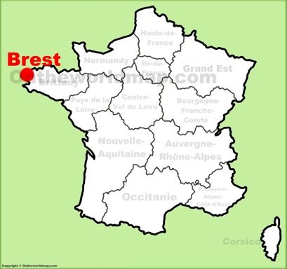 Brest Maps | France | Discover Brest with Detailed Maps