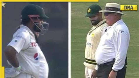 Watch: Babar Azam recreates viral belly-out meme with umpire Marais Erasmus during PAK vs ENG ...