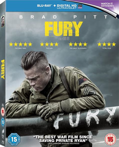 Fury [Blu-ray] [2014] [Region Free]: Amazon.co.uk: Brad Pitt, Shia ...