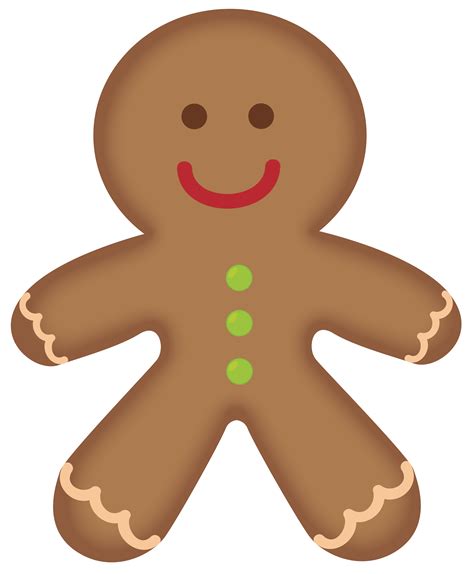 Gingerbread man gingerbread men clipart web clipart – Clipartix