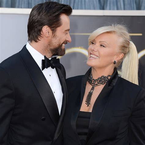 Hugh Jackman and His Wife at the Oscars 2013 | POPSUGAR Love & Sex