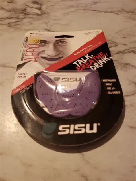 SISU AERO NEXT Gen Purple 1.6mm Advantages Adult All Sports Custom Mouthguard $12.99 - PicClick