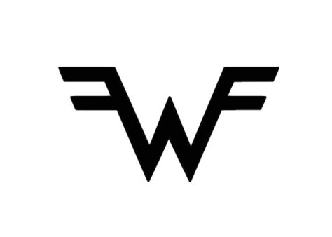 Weezer logo vinyl decal sticker